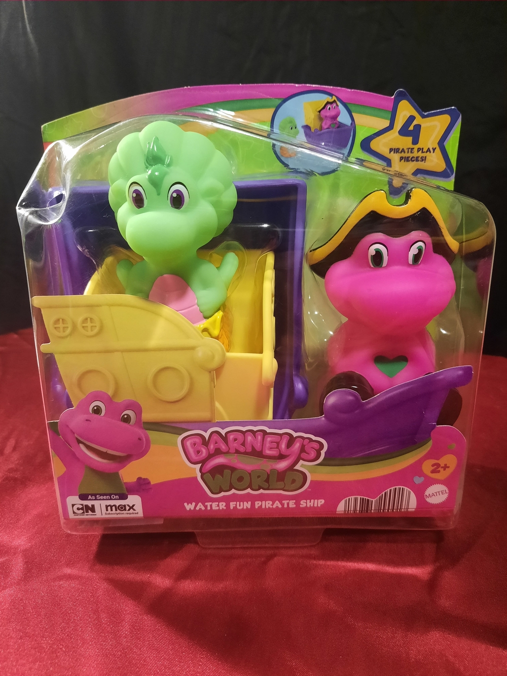 Barney's World Water Fun Pirate Ship Playset